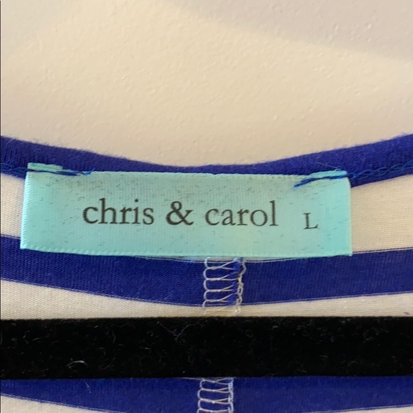 Blue and White Stripe Tunic - Picture 2 of 3